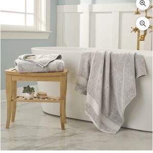 Purely Indulgent 2 Bath Towel 100% Cotton and Quick Dry Soft and Thick Durable